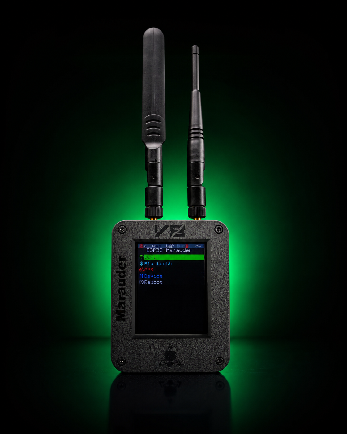 ESP32 Marauder V8 Device ESP32-C5 Dual Band WiFi, Bluetooth, GPS, Supports 2.4G&5G Signal For data analysis and penetration test